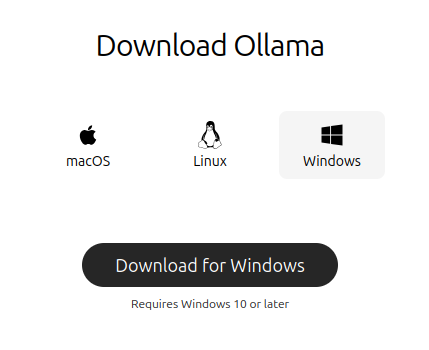 ollama download windows