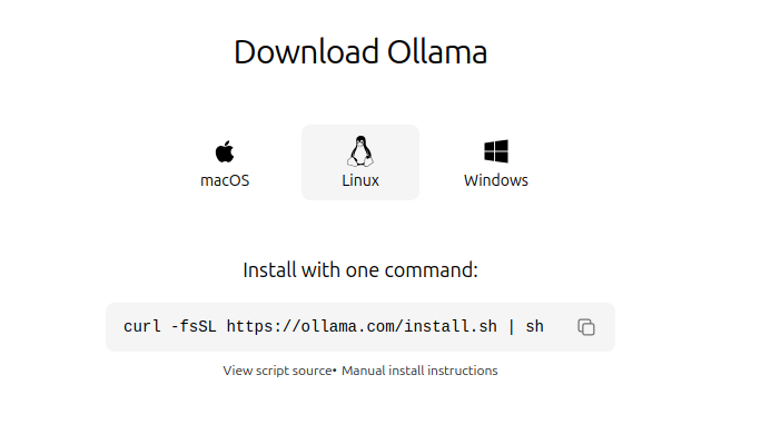 ollama install download linux